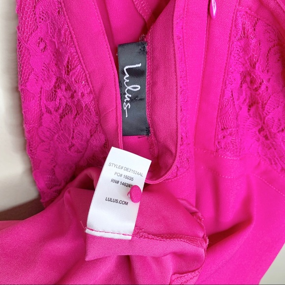 LULU’S All My Daydreams Lace Skater Strappy Dress - Picture 7 of 8